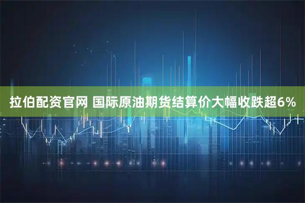 拉伯配资官网 国际原油期货结算价大幅收跌超6%