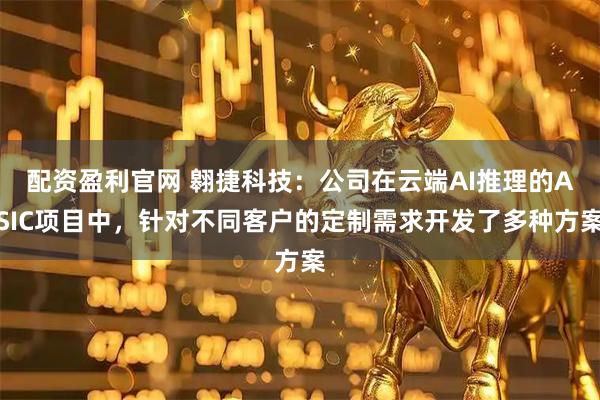 配资盈利官网 翱捷科技：公司在云端AI推理的ASIC项目中，针对不同客户的定制需求开发了多种方案